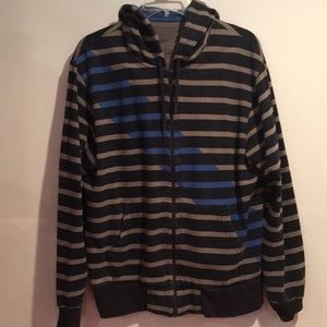 Men’s warm zip up hoodie